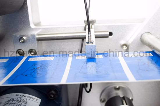 Applicatore di etichette per bottiglie rotonde semiautomatico per macchine imballatrici