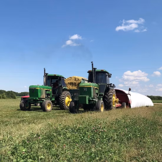 Sacchi per silos di stoccaggio per cereali per azienda agricola