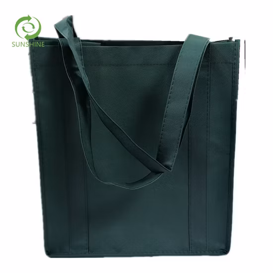 Borsa per maglietta stampata dal design personalizzato Borsa per imballaggio per la spesa Borsa in tessuto non tessuto