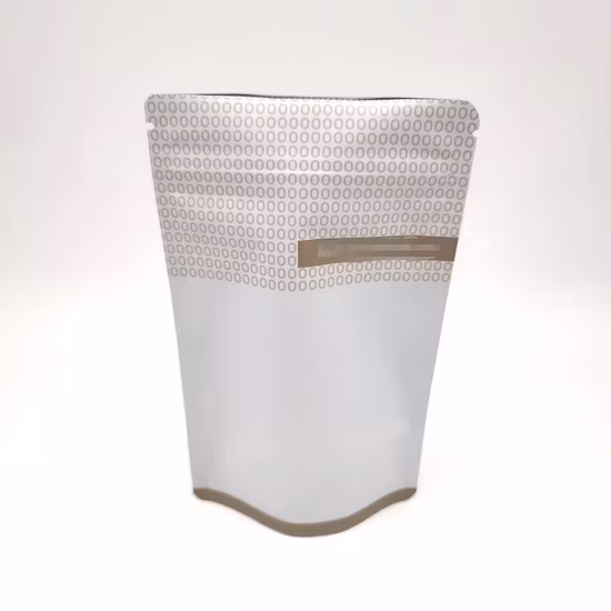 Custodia stand up resistente ai bambini da 3,5 g con cerniera, borsa per avvolgere le foglie in Mylar per alimenti